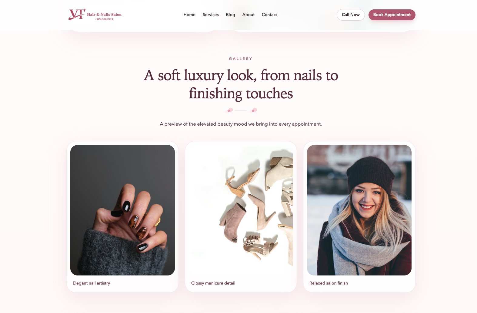 VT Nails screenshot